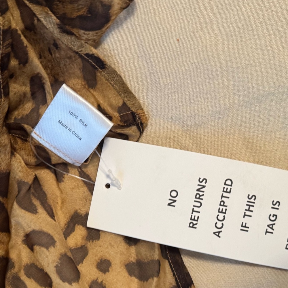 NWT Rat & Boa Valentina Leopard Print Dress ~ Coachella festival - Picture 9 of 10